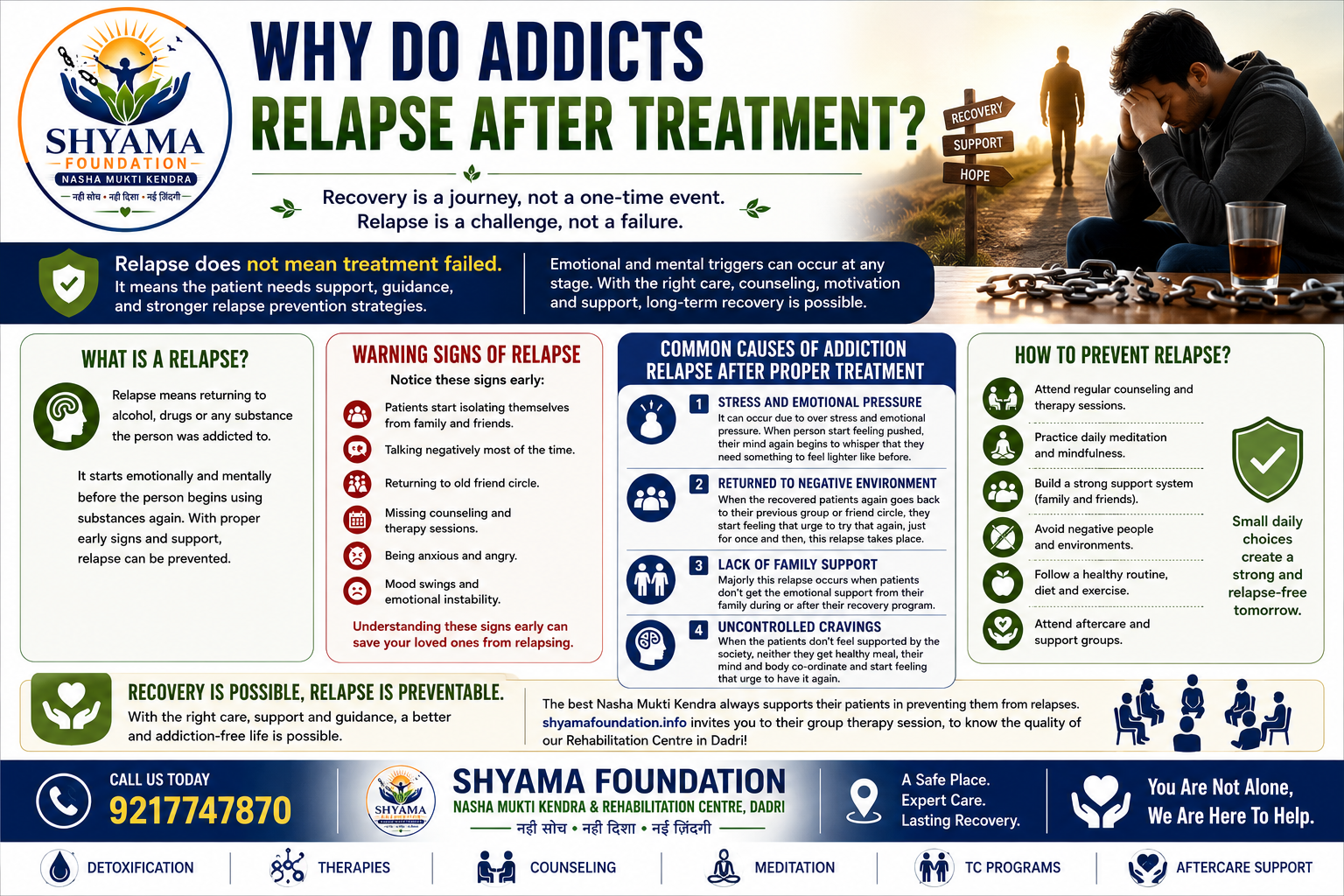 Why Do Addicts Relapse After Treatment?